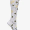 Nurse Mates Save The Bees Women's 12-14 MmHg Wide Light Compression Socks 2 Nurse Mates Save The Bees Women's 12-14 MmHg Wide Light Compression Socks -Cherokee Shop LO22799W 1