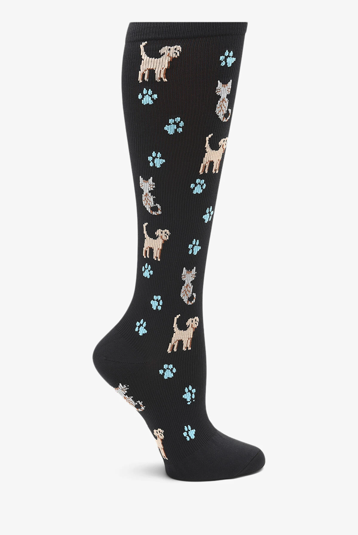 Nurse Mates Pets 'n Paws Women's 12-14 MmHg Wide Light Compression Socks 3 Nurse Mates Pets 'n Paws Women's 12-14 MmHg Wide Light Compression Socks