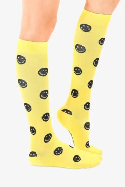 Living Royal Smiley Women's 15-20 MmHg Moderate Compression Socks -Cherokee Shop LRSMILEY 3