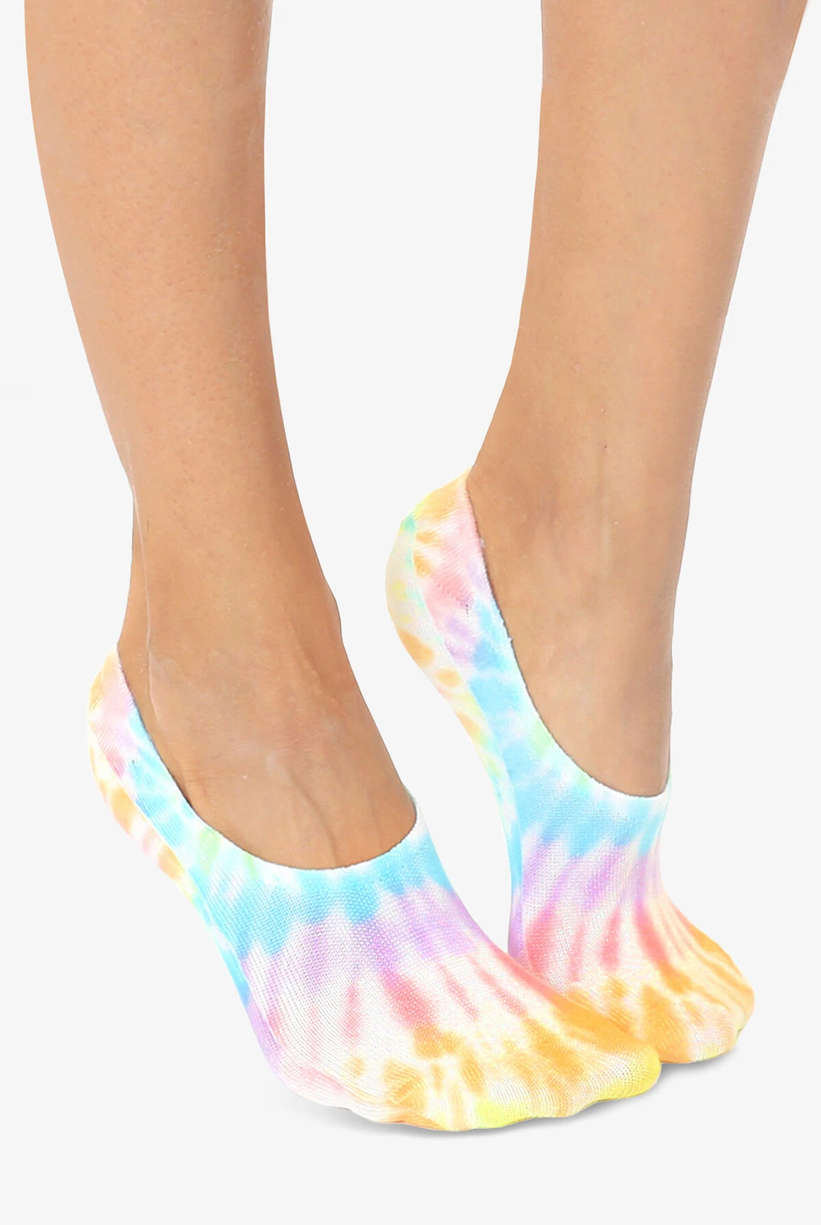 Living Royal Pastel Tie Dye Women's No Show Socks 3 Living Royal Pastel Tie Dye Women's No Show Socks