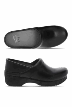 Dansko Women's LT Pro Box Leather Clogs
