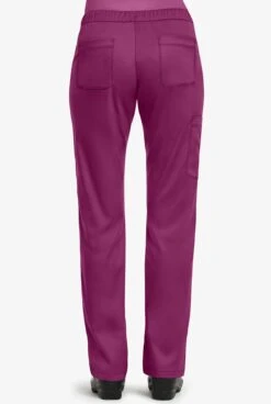 Maevn Matrix Women's 5-Pocket STRETCH Elastic Waist Drawstring Cargo Scrub Pants - Petite -Cherokee Shop MA6501 HOLLY 4