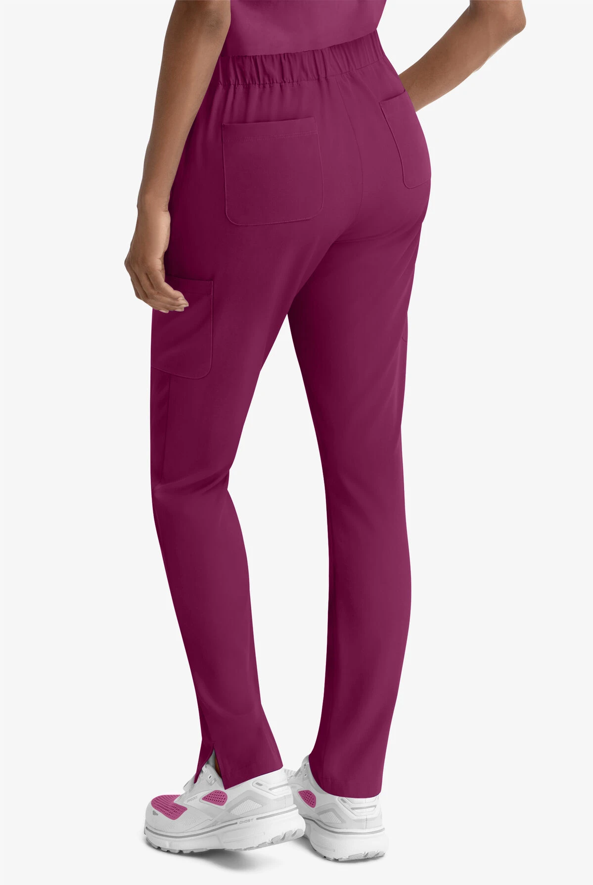 Maevn Matrix Impulse Women's 5-Pocket STRETCH Elastic Waist Cargo Scrub Pants 5 Maevn Matrix Impulse Women's 5-Pocket STRETCH Elastic Waist Cargo Scrub Pants - Image 3