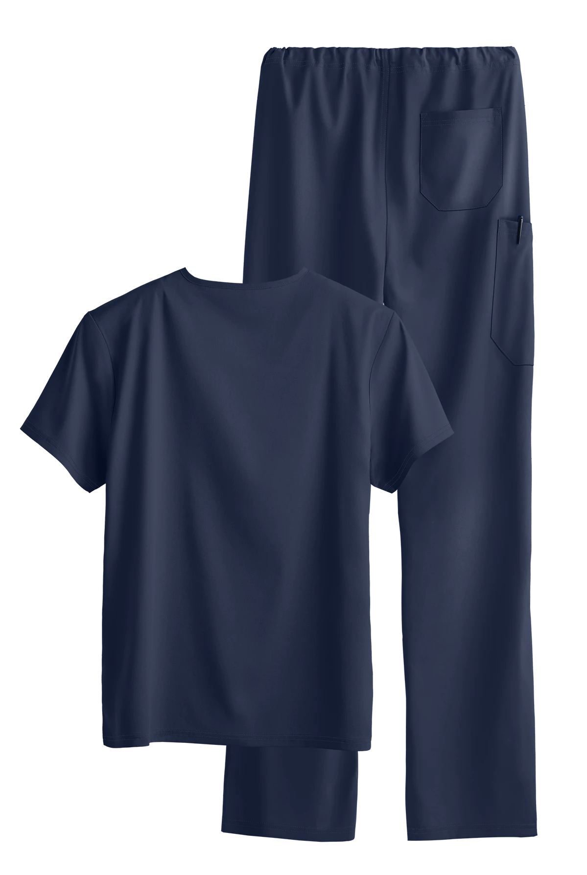 Maevn Matrix Basic Unisex 3-Pocket STRETCH V-Neck & Drawstring Pant Scrub Set 4 Maevn Matrix Basic Unisex 3-Pocket STRETCH V-Neck & Drawstring Pant Scrub Set - Image 2