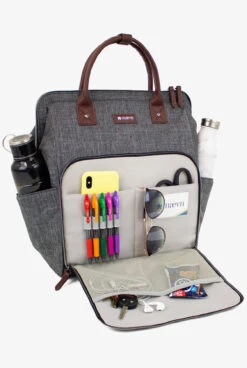 Maevn Ready Go 2 Heather Grey Backpack 8 Maevn Ready Go 2 Heather Grey Backpack -Cherokee Shop MANB003H 3