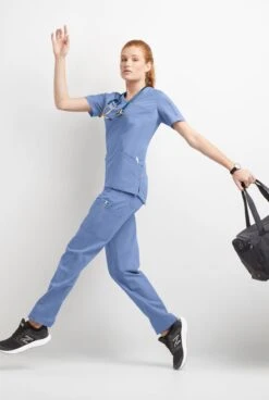 MOVEMENT By Butter-Soft Rigel Women's 9-Pocket Interior Drawstring STRETCH Scrub Pants 10 MOVEMENT By Butter-Soft Rigel Women's 9-Pocket Interior Drawstring STRETCH Scrub Pants -Cherokee Shop MBS243 CEIL 4