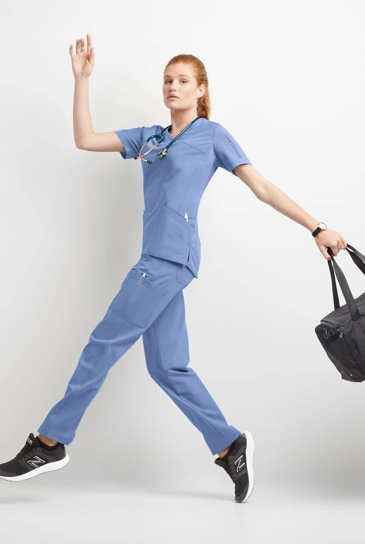 MOVEMENT By Butter-Soft Rigel Women's 9-Pocket Interior Drawstring STRETCH Scrub Pants 6 MOVEMENT By Butter-Soft Rigel Women's 9-Pocket Interior Drawstring STRETCH Scrub Pants - Image 4