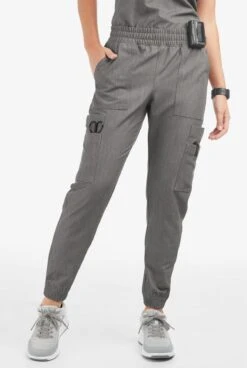 Movement By Butter-Soft Cephei Women's 11-Pocket Jogger Scrub Pants - Petite