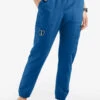 Movement By Butter-Soft Cephei Women's 11-Pocket Jogger Scrub Pants -Cherokee Shop MBS395 ROYAL 1 S