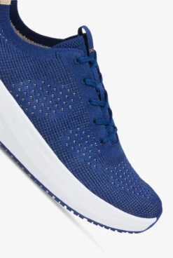 Infinity By Cherokee Men's Everon Knit Navy/White Athletic Lace Up Nursing Shoes 8 Infinity By Cherokee Men's Everon Knit Navy/White Athletic Lace Up Nursing Shoes -Cherokee Shop MEVRKNVWW NAVY 3 HV