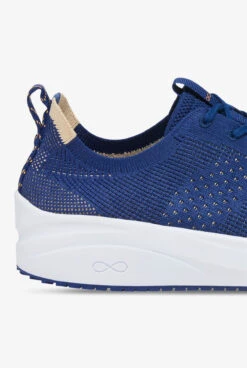 Infinity By Cherokee Men's Everon Knit Navy/White Athletic Lace Up Nursing Shoes 9 Infinity By Cherokee Men's Everon Knit Navy/White Athletic Lace Up Nursing Shoes -Cherokee Shop MEVRKNVWW NAVY 4