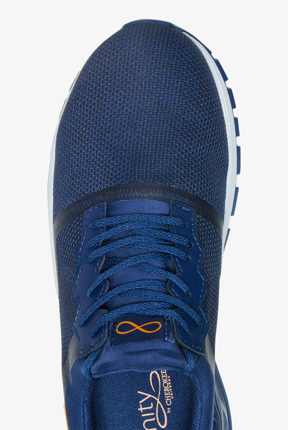 Infinity By Cherokee Men's Fly Navy/White Athletic Lace Up Nursing Shoes 4 Infinity By Cherokee Men's Fly Navy/White Athletic Lace Up Nursing Shoes - Image 2