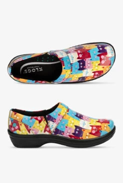 Klogs Women's Mission Amstercats Patent Leather Nursing Clogs