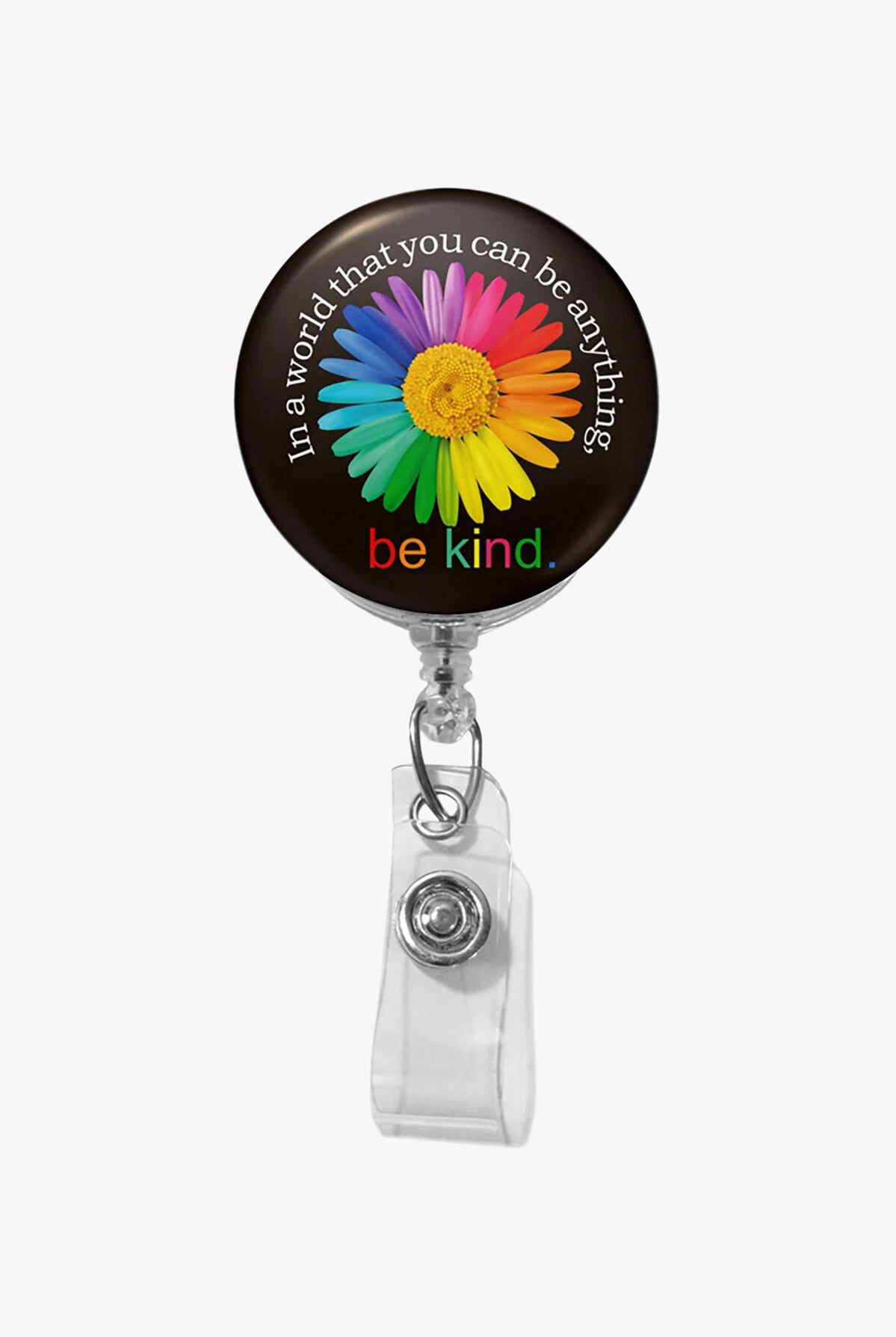 Outside The Box Be Kind Retractable ID Badge Holder 3 Outside The Box Be Kind Retractable ID Badge Holder