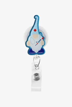 Outside The Box Gnome Nurse Acrylic ID Badge Holder