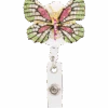 Outside The Box Butterfly Sparkle & Shine Swivel Badge Reel -Cherokee Shop OBSSBFLY 1