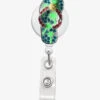 Outside The Box Flip Flop Sparkle & Shine Retractable ID Badge Holder 2 Outside The Box Flip Flop Sparkle & Shine Retractable ID Badge Holder -Cherokee Shop OBSSFLOP 1