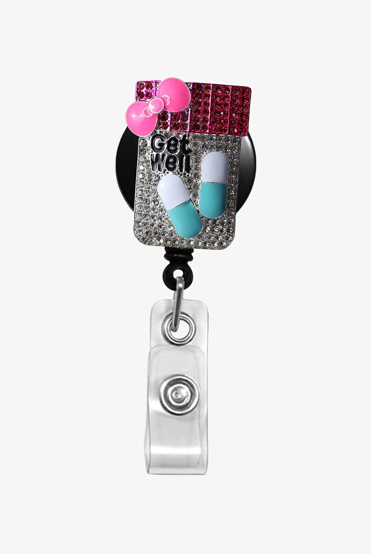 Outside The Box Get Well Pills Sparkle & Shine Retractable Id Badge Holder 3 Outside The Box Get Well Pills Sparkle & Shine Retractable Id Badge Holder