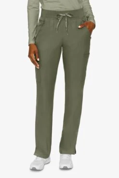 Med Couture Insight Women's 4-Pocket Zipper Cargo Pocket Scrub Pants