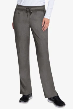 Med Couture Touch Women's 5-Pocket STRETCH Knit Waist Scrub Pants