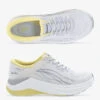 Dansko Pace Women's White/Yellow Lightweight Lace Up Athletic Shoes -Cherokee Shop PACEWHYE 1