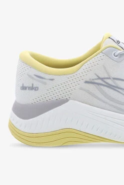 Dansko Pace Women's White/Yellow Lightweight Lace Up Athletic Shoes 11 Dansko Pace Women's White/Yellow Lightweight Lace Up Athletic Shoes -Cherokee Shop PACEWHYE 4 HV