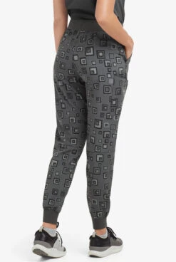 Easy STRETCH By Butter-Soft™ Cuff Floating Tiles Pewter Women’s 5-Pocket Jogger Print Scrub Pants 13 Easy STRETCH By Butter-Soft™ Cuff Floating Tiles Pewter Women’s 5-Pocket Jogger Print Scrub Pants -Cherokee Shop PBU287TPF 4