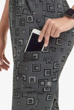 Easy STRETCH By Butter-Soft™ Cuff Floating Tiles Pewter Women’s 5-Pocket Jogger Print Scrub Pants 15 Easy STRETCH By Butter-Soft™ Cuff Floating Tiles Pewter Women’s 5-Pocket Jogger Print Scrub Pants -Cherokee Shop PBU287TPF 6
