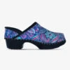 C&C Sweden Women's Perfect In Paisley Patent Leather Nursing Clogs 2 C&C Sweden Women's Perfect In Paisley Patent Leather Nursing Clogs -Cherokee Shop PERFPAIS 1