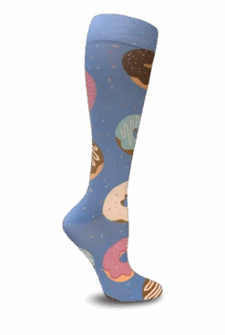 Prestige Donuts Women's Soft 15-20 MmHg Moderate Compression Socks