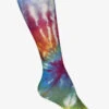 Prestige Tie Dye Rainbow Women's 15-20 MmHg Moderate Compression Socks 1 Prestige Tie Dye Rainbow Women's 15-20 MmHg Moderate Compression Socks -Cherokee Shop PR387RBW 1