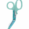 Prestige 5.5 Daisy Aqua StyleMate Stainless Steel Nurse Utility Scissor -Cherokee Shop PR871DAQ 1