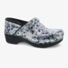 Dansko Women's XP 2.0 Multi Dot Patent Leather Nursing Clogs
