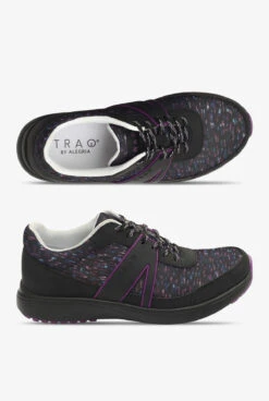 TRAQ By Alegria Women's Qarma 2 Sonar Athletic Lace Up Nursing Shoes