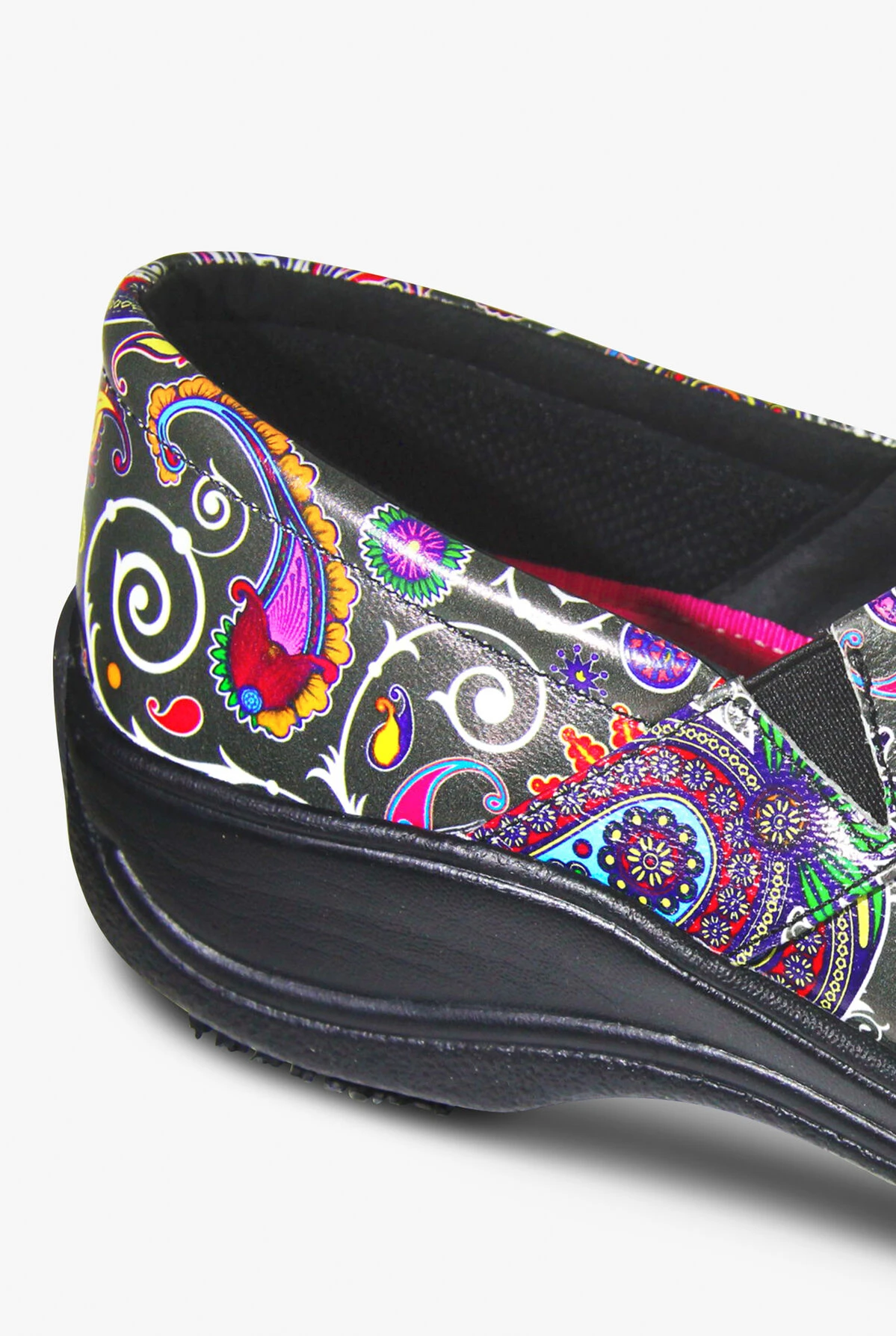 Laforst Women's Rachel Paisley Nursing Clogs 6 Laforst Women's Rachel Paisley Nursing Clogs - Image 4