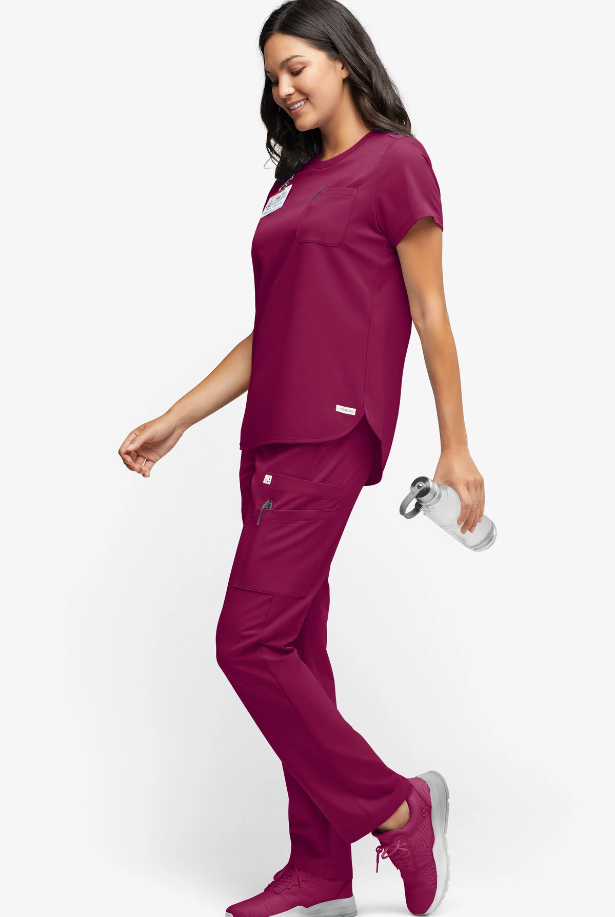 ReSurge Topaz Women's 11-Pocket Drawstring Scrub Pants 6 ReSurge Topaz Women's 11-Pocket Drawstring Scrub Pants - Image 4