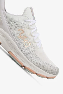 Ryka Women's Devotion X Brilliant White Athletic Lace Up Nursing Shoes -Cherokee Shop RYI39431100 092023 3 HV