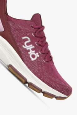 Ryka Women's Devotion X Berry Pink Athletic Lace Up Nursing Shoes 8 Ryka Women's Devotion X Berry Pink Athletic Lace Up Nursing Shoes -Cherokee Shop RYI39431651 092123 3 HV