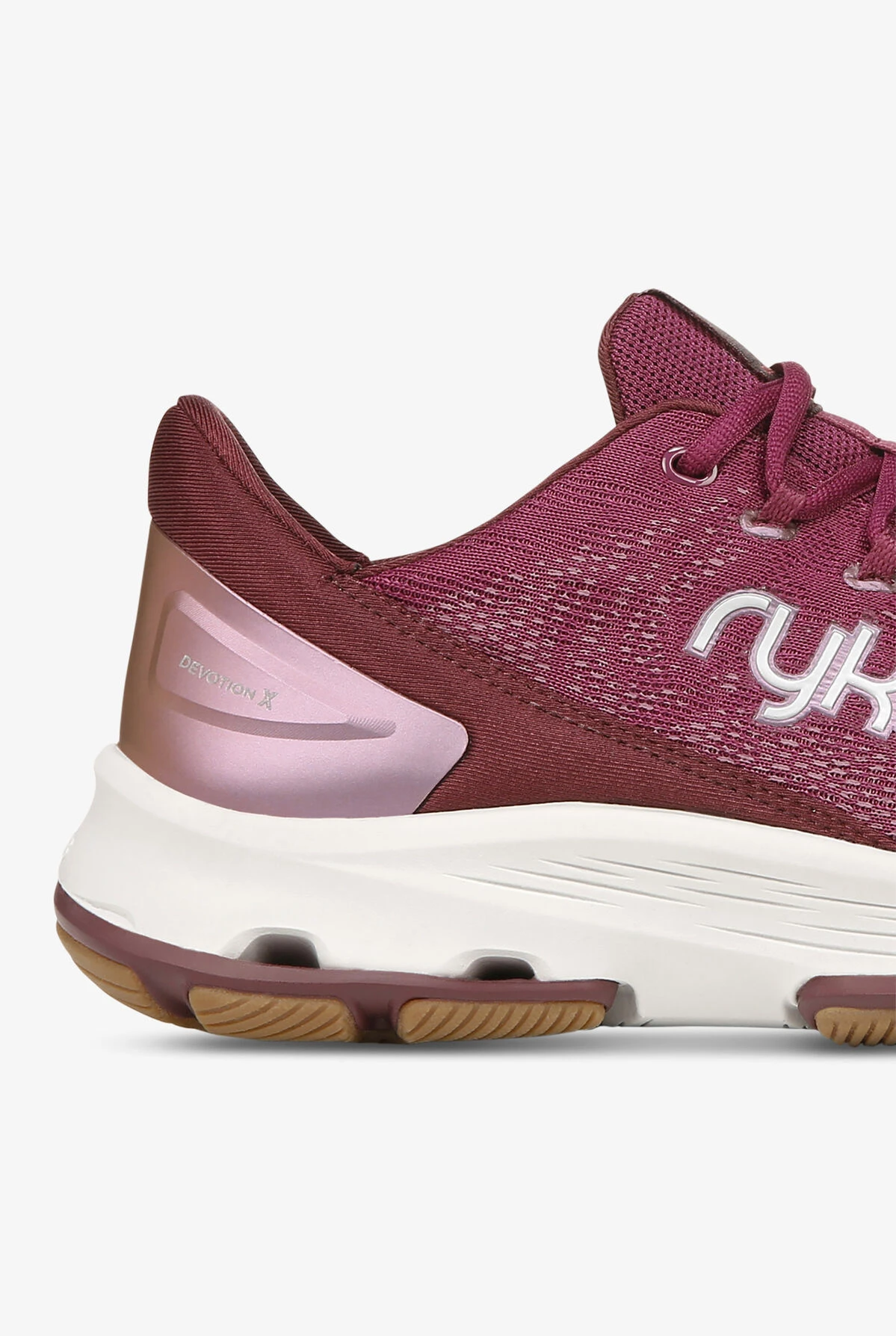 Ryka Women's Devotion X Berry Pink Athletic Lace Up Nursing Shoes 6 Ryka Women's Devotion X Berry Pink Athletic Lace Up Nursing Shoes - Image 4