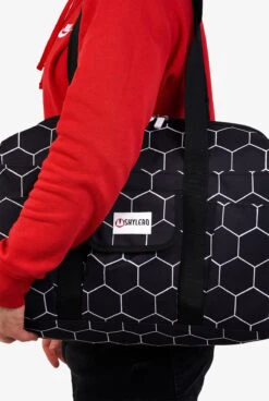 SHYLERO Black Bee Hive Nurse Bag And Utility Tote -Cherokee Shop SHBEEHIV 092523 3 HV