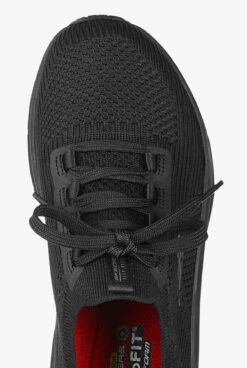 Skechers Work Women's D'Lux Walker Black Athletic Slip On Shoes 7 Skechers Work Women's D'Lux Walker Black Athletic Slip On Shoes -Cherokee Shop SK108017BLK BLACK 2