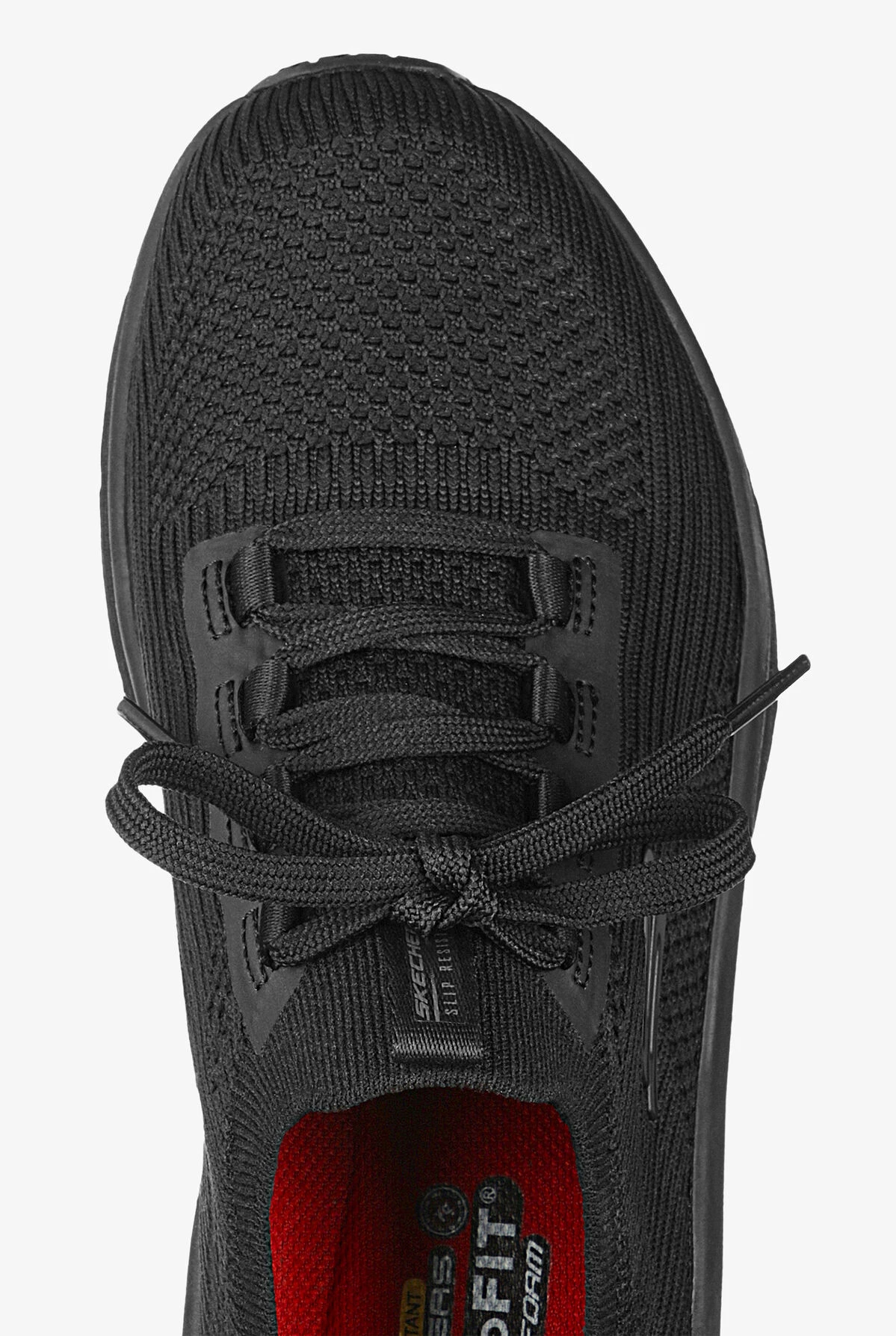 Skechers Work Women's D'Lux Walker Black Athletic Slip On Shoes 4 Skechers Work Women's D'Lux Walker Black Athletic Slip On Shoes - Image 2