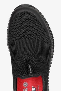 Skechers Work Women's Cessnock Slip-Ins Black Athletic Shoes -Cherokee Shop SK108127BLK 012323 BLACK 2