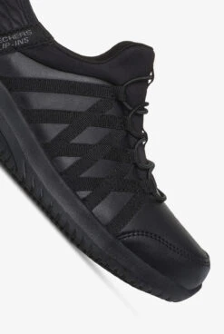 Skechers Work Women's SLIP-INS DANTEY Athletic Nursing Shoes -Cherokee Shop SK108151BLK 092523 BLACK 3 HV