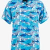 Skechers Wild Tides Camo Men's 1-Pocket STRETCH V-Neck Print Scrub Top 2 Skechers Wild Tides Camo Men's 1-Pocket STRETCH V-Neck Print Scrub Top -Cherokee Shop SK175WTD 092223 1