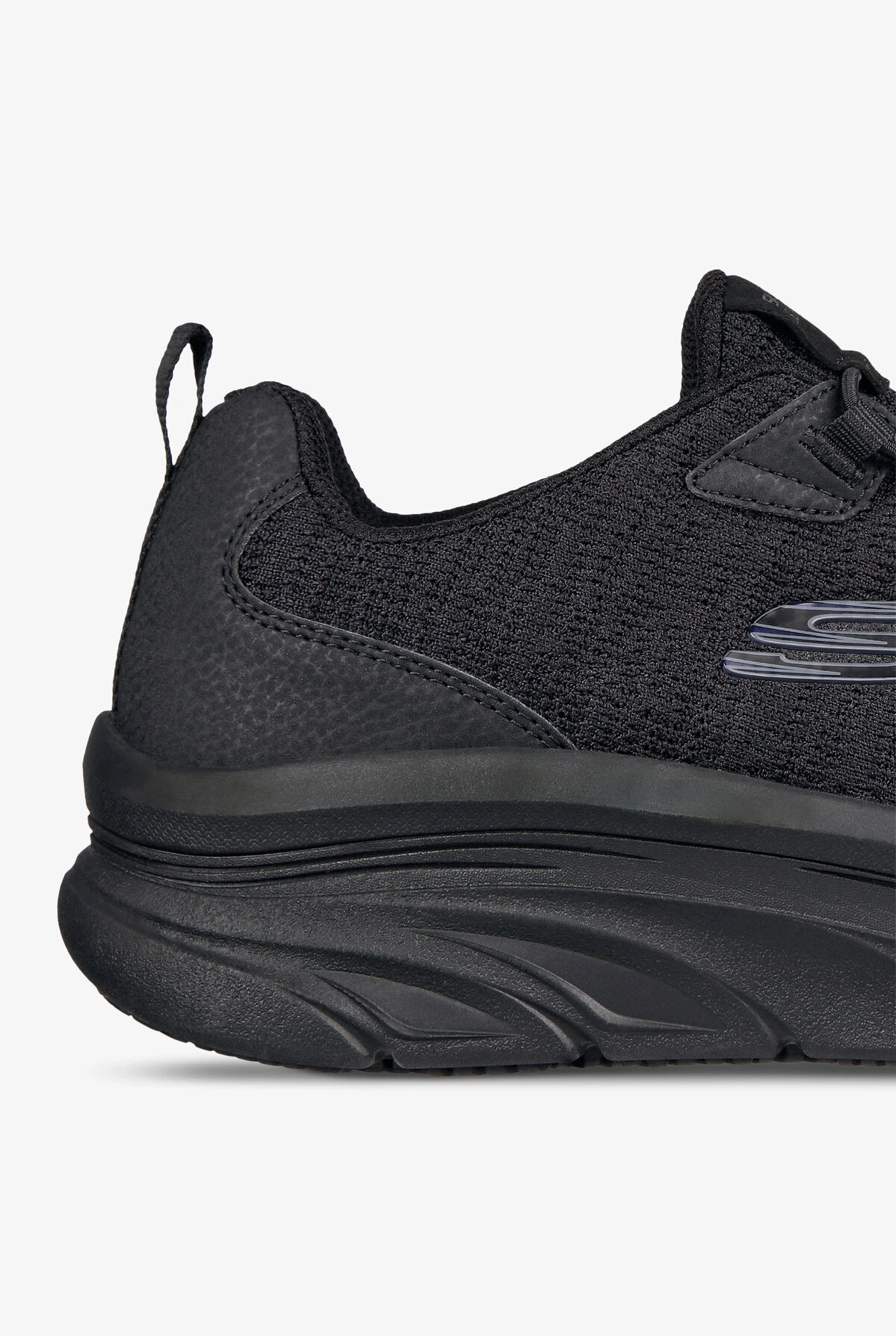 Skechers Work Men's D'Lux Walker Black Athletic Slip On Shoes 6 Skechers Work Men's D'Lux Walker Black Athletic Slip On Shoes - Image 4