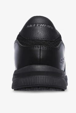 Skechers Work Men's Nampa Groton SR Athletic Slip On Shoes -Cherokee Shop SKE77157 BLACK 5