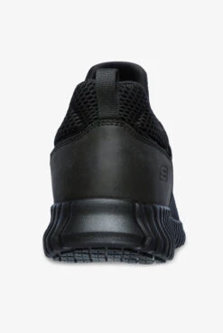 Skechers Work Men's Cessnock SR Athletic Slip On Shoes -Cherokee Shop SKE77188 BLACK 5