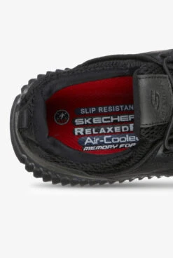 Skechers Work Women's Cessnock SR Athletic Slip On Shoes -Cherokee Shop SKE77260 BLACK 3