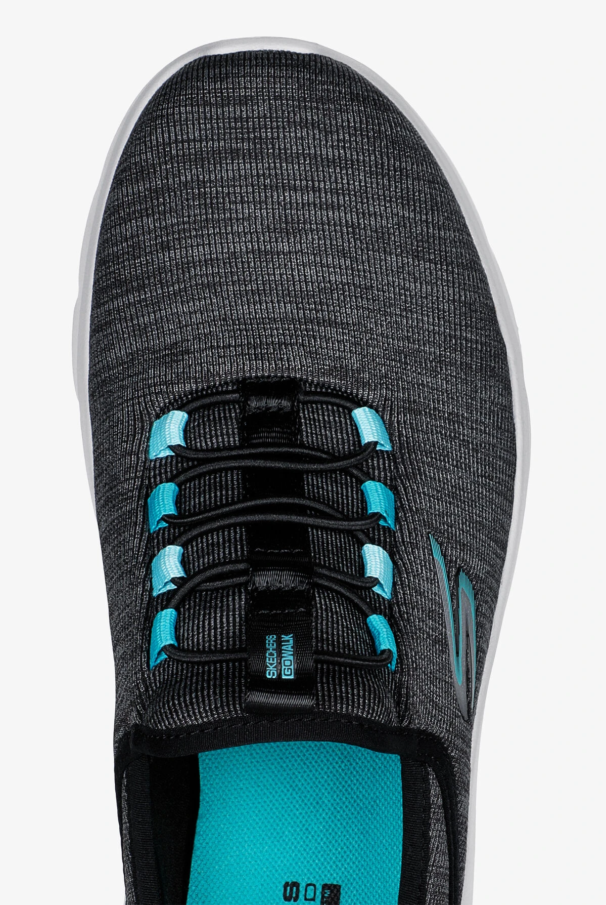 Skechers Performance Women's Go Walk Flex Lucy Black Athletic Pull On Nursing Shoes 4 Skechers Performance Women's Go Walk Flex Lucy Black Athletic Pull On Nursing Shoes - Image 2